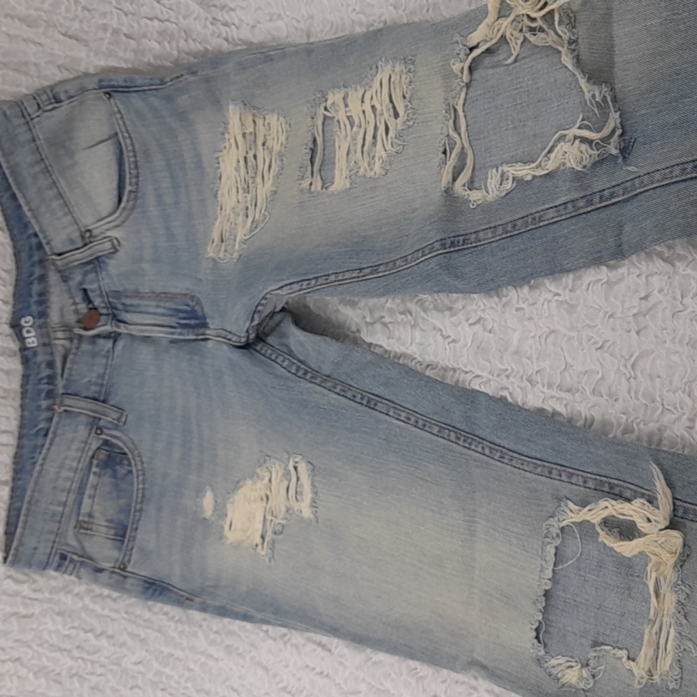 BDG Slim Boyfriend Jeans Size 27 Blue #16